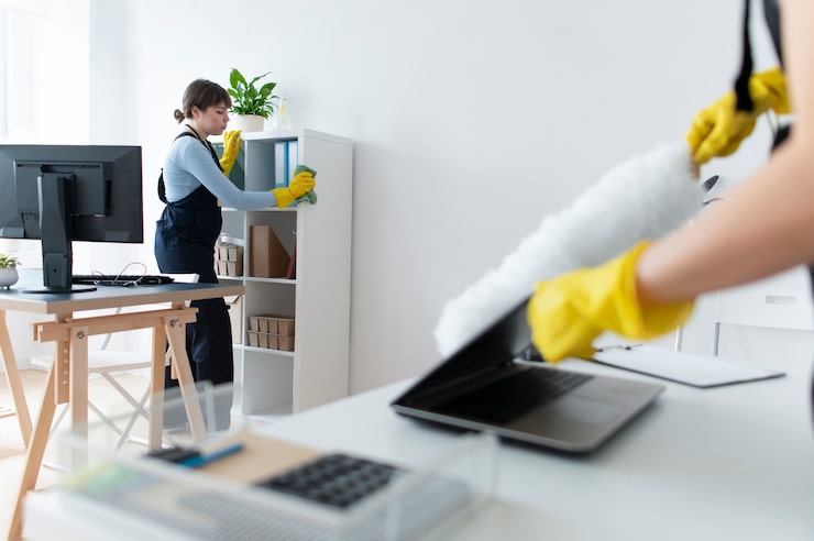 How Professional Office Cleaning Improves Employee Productivity